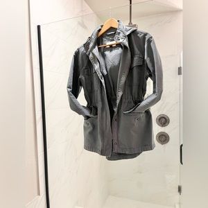 Blue Spring Universal Thread Parka Utility Rain Jacket